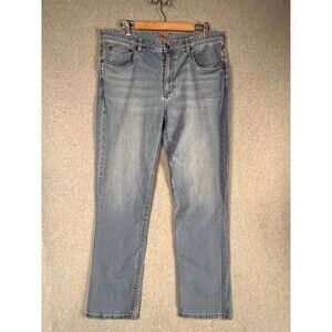 Tommy Bahama Jeans Mens 38 X32 Blue Standard Straight Fit Denim Pants